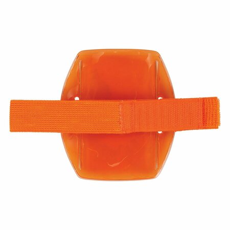 Ergodyne Squids 3386 Arm Band ID/Badge Holder, Vertical, Orange 3.75 x 4.25 Holder, 2.5 x 4 Insert, 10PK 19972